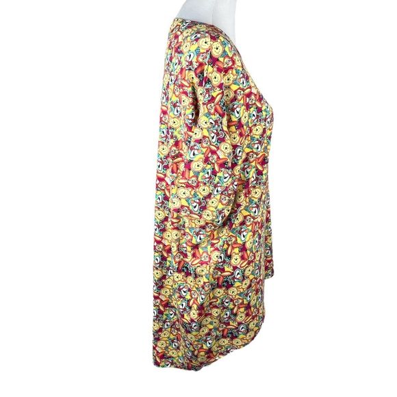 Lularoe Winnie the Pooh and Friends Irma Tunic Short Sleeve Shirt Yellow Small - Picture 3 of 7